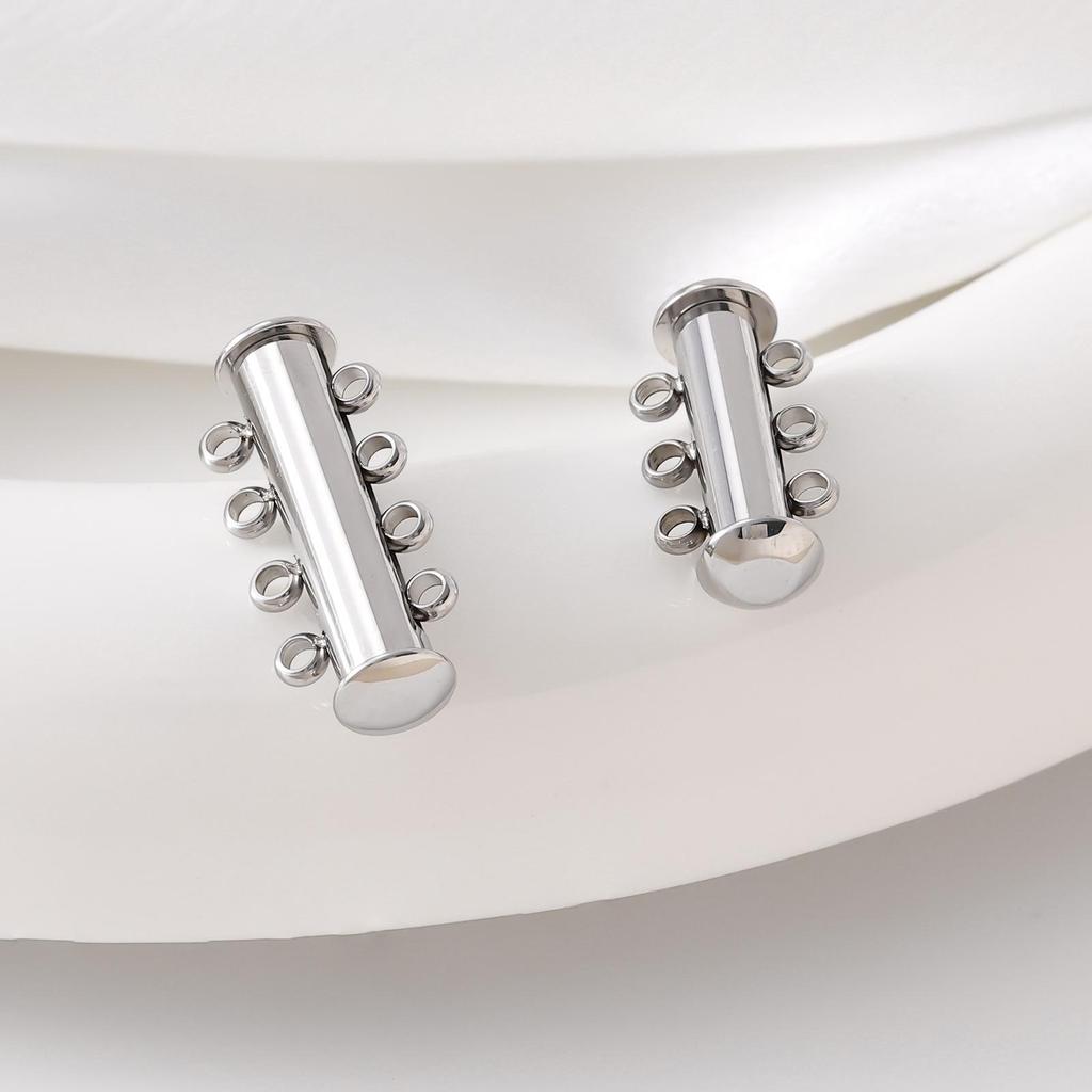 Magnetic Stainless Steel & Titanium Bracelet Necklace Clasp and Connector