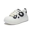 2025 new platform casual shoes board shoes women's black and white panda little white shoes board shoes women ins student tide shoes soft sole