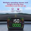 G21 Hud Gps Tachimetro Digitale per Auto Head-Up Display Bussola con Carattere Grande Ora Allarme Eccesso di Velocità Per Tutte le Auto Personalizzato