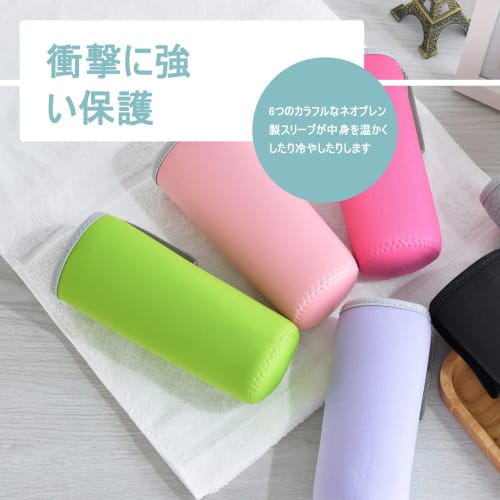 Set of 6 532ml Clear Glass Water Bottles with Stainless Steel Airtight Caps for Travel, Drinks, Juices, and Smoothies