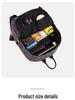 Damen 2023 Fashion Geometry Luminous Rucksack - Faltbare Rhombus-Tasche im japanischen Stil