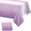 Table Cloth Large 137x274cm Disposable Tablecloth Fade Resistant For Party Decorations