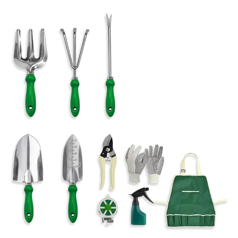 

Stainless Steel Garden Tool & Accessories Kit For Kids Adults With Light Weight Design & Storage Bag 1