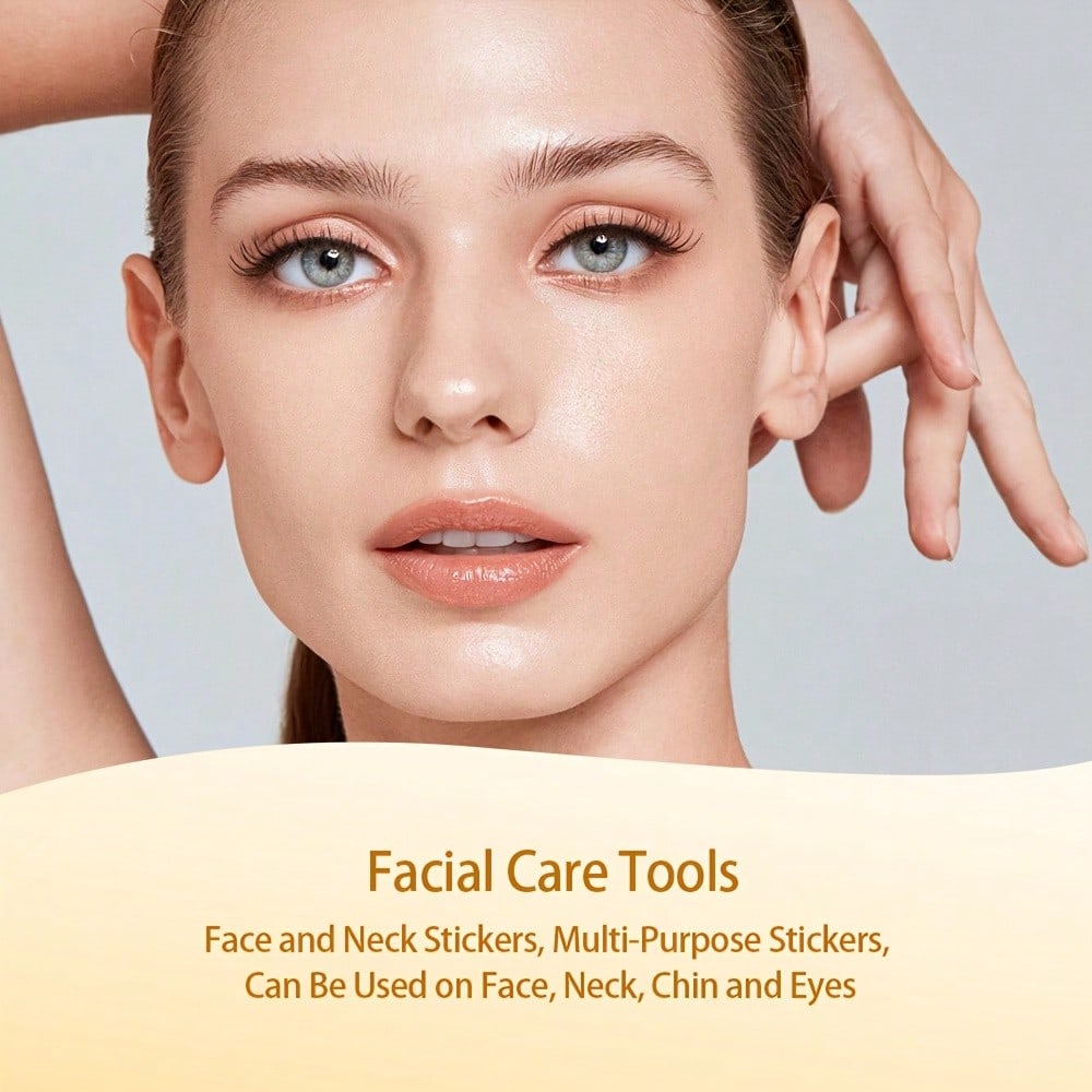 90 Stück Silikon-Anti-Falten-Pflaster, Geeignet für Stirn und Lachfalten, Parfümfrei, Alkoholfrei, Hautpflege