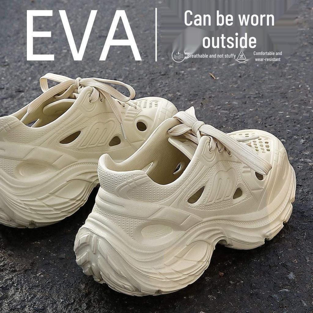 Dámské protiskluzové platformové sandály - Léto 2025: Ideální pro venkovní aktivity, sledování potoků, pláž, sport, styl "Dad Shoe", komfort zvyšující výšku