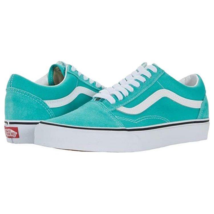 Vans Old Skool Waterfall Unisex Sneakers Green True-White VN0A3WKTXVV