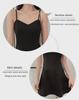 Korean Off-Shoulder V-Neck Slim A-Line Little Black Dress for Women