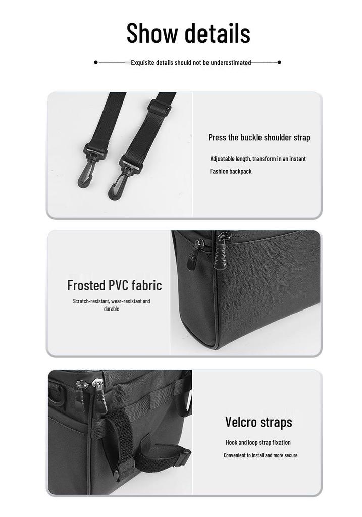 Universal Waterproof Handlebar & Shoulder Bag for Mountain Bikes