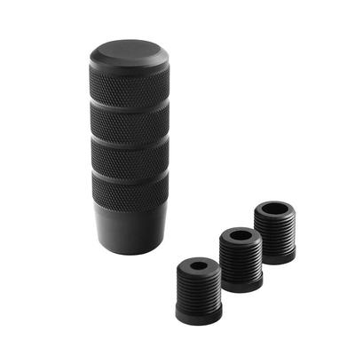 Knurled Gear Shift Knob Auto Accessories Non-Slip 95MM Shifter Lever Knob Aluminum Shift Gear Knob