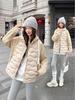 2025 Design Women's Lightweight Hooded Cotton-Padded Jacket