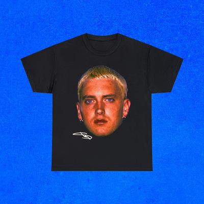 Eminem Face Print, Rapper T-Shirt, Face PrinT-Shirt,Slim Shady Shirt, Marshall Mathers, Rap ConcerT-Shirt, Stocking Stuffer, Gifts for Her