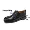 Krazing Pot Sheepskin Round Toe Size 42 Loafers Med Heels Lace Up Size 41 Rome Gladiator Autumn Pumps