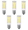 E12 LED light bulb, E12 base, 360lm, 4W (equivalent to a 40W halogen bulb), adjustable dimming, daylight color 6000k, omnidirectional light
