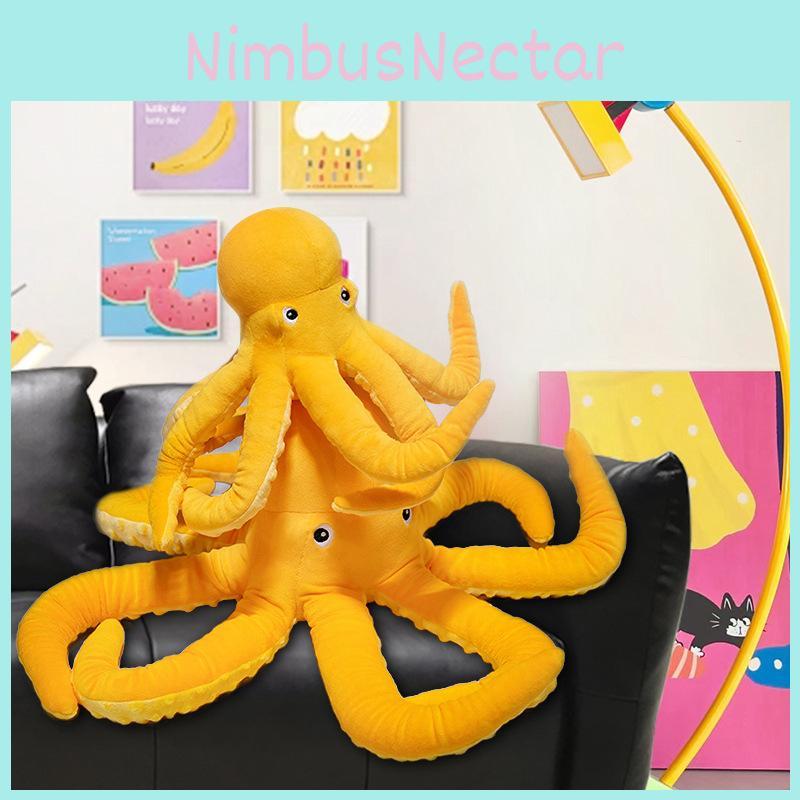 Octopus Toy Plush Cute Soft Filled Doll Room Decoration Children Gift Holiday