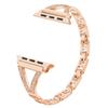 Damen Diamant Armband für Apple Watch Armband Serie 10 9 8 7 SE Verstellbares Metallarmband 49/45/44/40/38mm Band