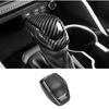 ABS Carbon fiber Gear Shift Knob Cover Trim For Toyota Grand Highlander 2024 2X