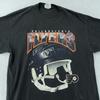 Vintage Philadelphia Flyers Shirt Mens XL Black NHL Hockey Helmet Graphic Tee