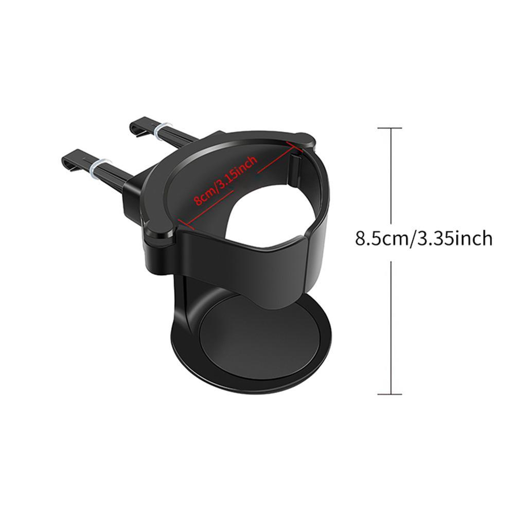Multi-Functional Car Air Conditioning Vent Ashtray Bracket Automobile Beverage Holder Cup Support Car-Mounted Plastic Material