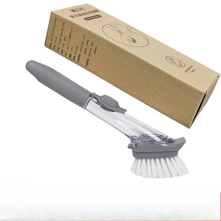 

Кухонная жидкая моющая щетка для мытья посуды, автоматическая, с длинной ручкой, щетка для ленивой уборки, гидравлическая щетка для мытья посуды 1