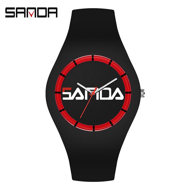 Sanda Trendy Korean Style Digital Sport Watch for Men & Women - Jelly Series