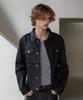 Decoroso Knox Denim Trucker Jacket [Coated Black]