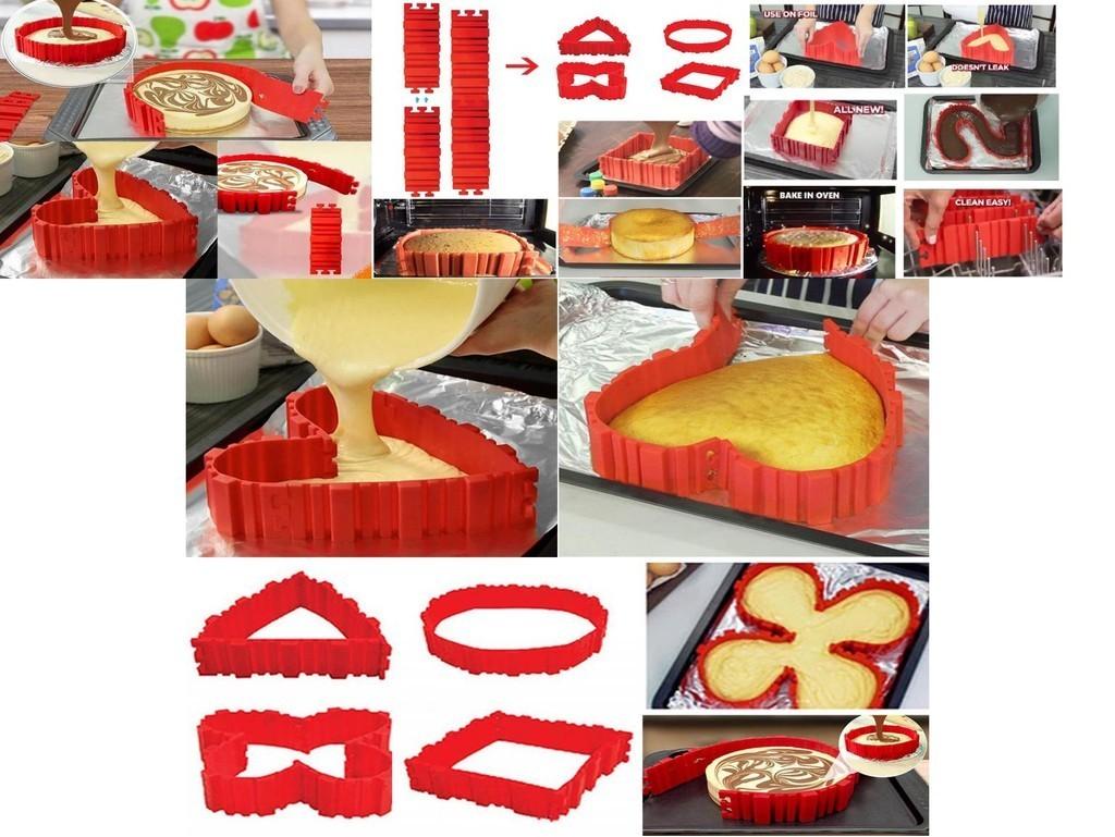 Silicone Cake Mold Nonstick Baking Tools For Magic Bake Snake Shape Diy Kitchen
