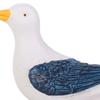 Mediterranean Style Resin Seagull Figurine Waterproof Seagull Model Ornament  Coastal Home