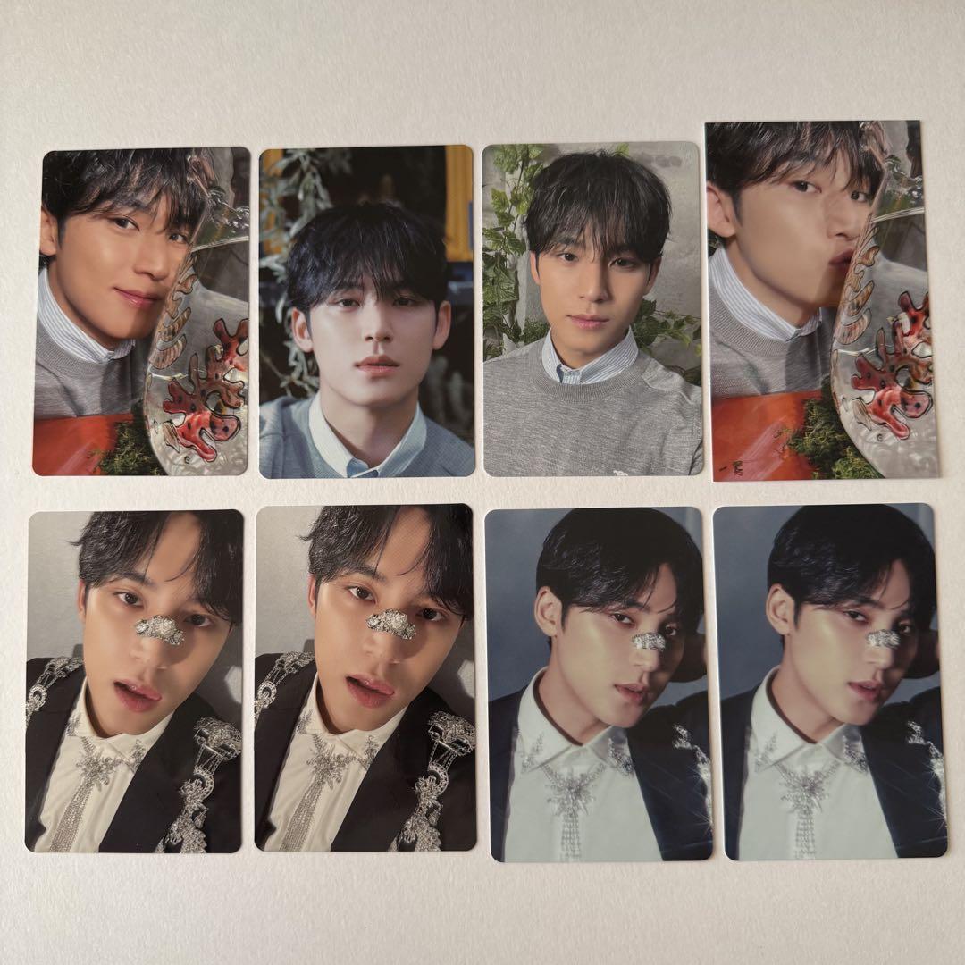 

[USED] Mingyu Expiration Date Trading Card Seventeen First Edition B Store Bonus