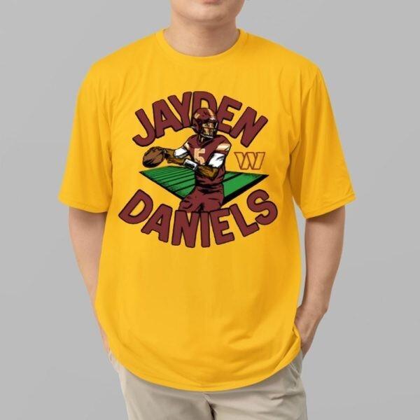 Brian K Robinson Jr Wearing Washington Jayden Daniels Shirt Unisex T-Shirt XL