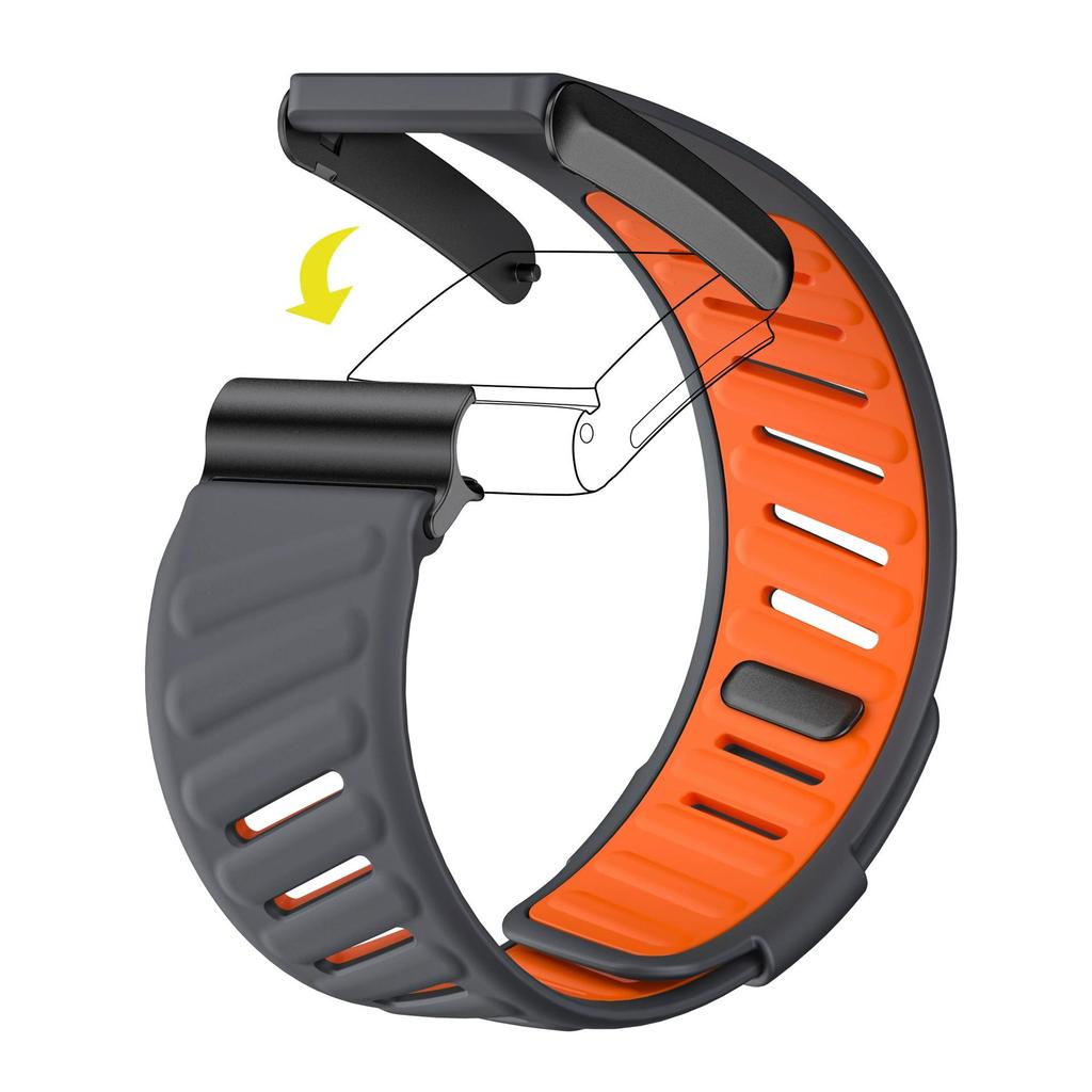 Silicone Fitness Band Soft Breathable Sports Wristband Adjustable Replacement Strap for Whoop 4.0/3.0 for Women Men