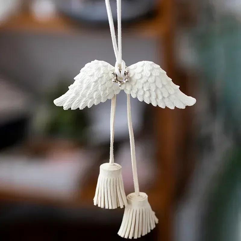 Silikonová forma Angel Wing Forma na výrobu dortů pro kutily Pomůcky na pečení Peří Móda Přívěsek Aromaterapie Forma ze sádrové pryskyřice Domácí dekorace