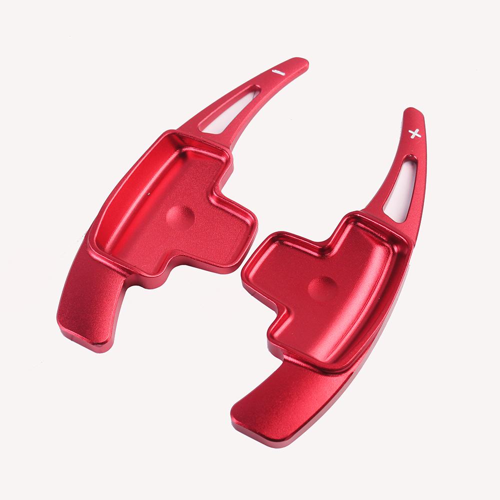 

Подрулевой переключатель для Mercedes-Benz A Class A180 A200 A220 A250 W176 2013-2015 алюминиевый сплав рулевое колесо автомобиля подрулевой переключатель 2 шт. красный