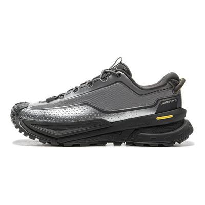 Li Ning CF Su Xing Chuan Y3K Odolné voči odrazom Vodotesné Tlmiace nárazy Odolná podpora Reflexné Nízke Outdoorové turistické topánky AHTU023-9