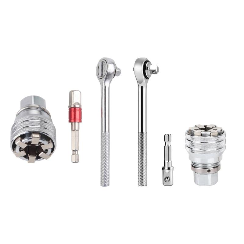 Ratchet Combination Socket Wrench Set Motorcycle Torques Tool Auto Mechanic Mechanical Workshop Improvement Tool