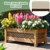 Garden Bed Cover For Winter Waterproof With Drawstring Outdoor Plant Box Cover For Tomato Flowers Strawberry Blueberry