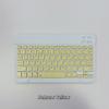 Ultra-Slim Bluetooth Keyboard Portable Mini Wireless Rechargeable for iPad Korean Japanese English Spanish Russian