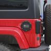 Gas Tank Cap Filler Fuel Door Cover For Jeep Wrangler Jk 2007-17