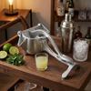 Aluminum Alloy Manual Hand Press Juicer & Lemon Squeezer for Citrus, Orange, Lime - Ergonomic Grip,