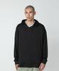 Snow Peak Breathable Dry Grid Zip Up size for and outdoor Hoodie, M, BLACK, SW-25SU007 (Suitable festivals, camping, activities)