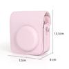 PU Leather Camera Case Bag Protective Cover for Mini 12 Instants Camera Case with Removable Straps