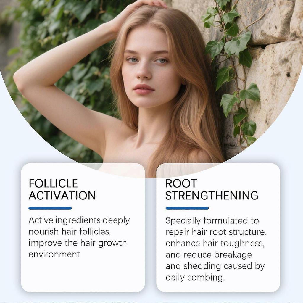 Hoegoa Hair Care Roll-On Essence Gentle And Nourishing For Hair, Refreshing Scalp Care, Daily Maintenance Essence