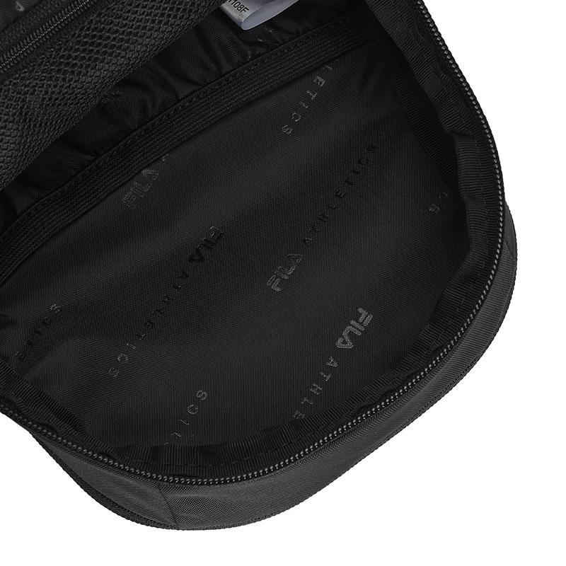 New FILA Fitness Series Fabric Sling Bag Men's Jet Black A13M521108FBK