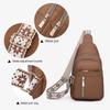 Relevantk Crossbody Bag,Wbougisay Crossbody Bag,Anti-Theft Solid Color Crossbody