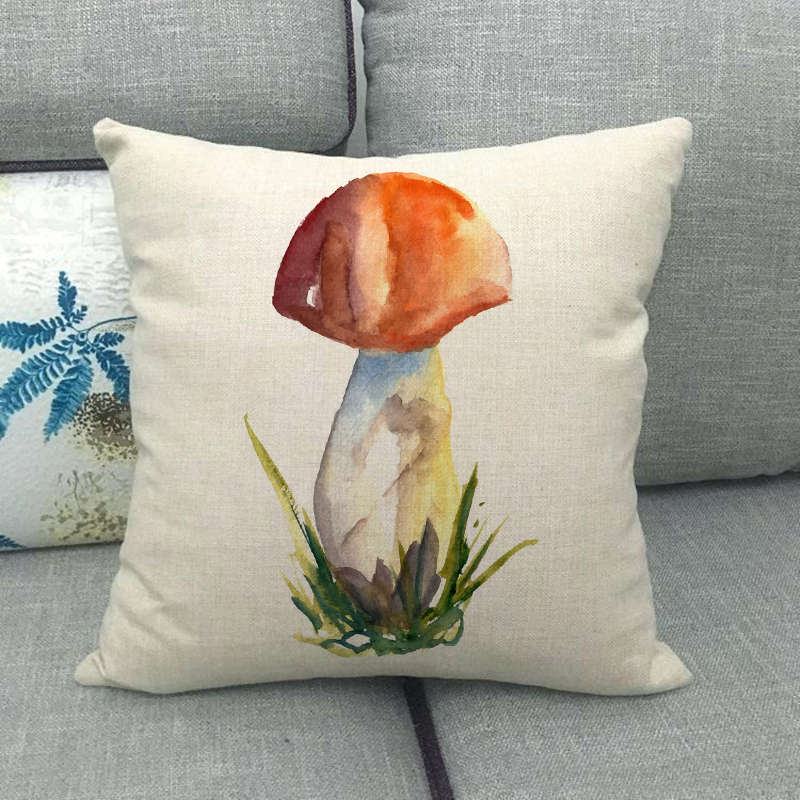 Cartoon Dinosaur Tree Series Digital Printing Short Plush Pillow Covers For Car Sofa Office Cushion Cover Home Goods
