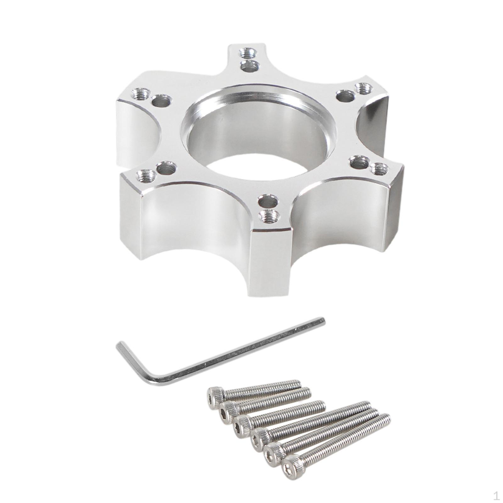 

Колесная переходная пластина 70 заменяет рулевое колесо автомобиля 13-14 дюймов Premium High Parts 300RS серебряный