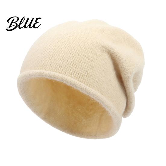 Breathable Knit Beanies Warm Autumn Knitted Hat Seasons Slouchy for All Women Men Winter Soft