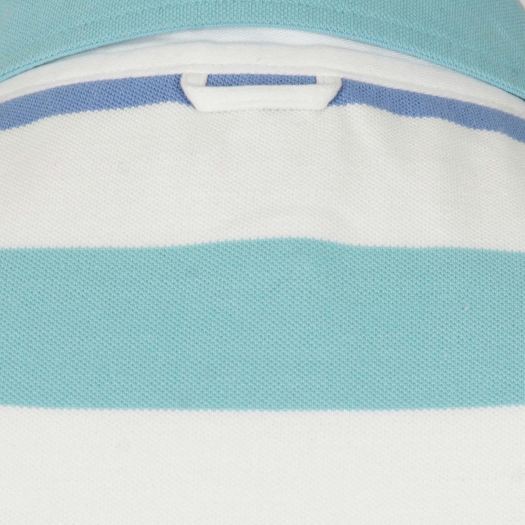Lazy Jacks Womens/Ladies Striped Logo Polo Shirt