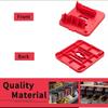 1-5Packs Battery Holder Compatible for Milwaukee 18V Battery, Wall Mount Batteries Storage for Work Van, Shelf, Toolbox