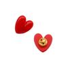 Sweet Love Lapel Pin DIY Jewelry Accessories Lover Gift Red Heart Badge Pin  Clothes Accessory