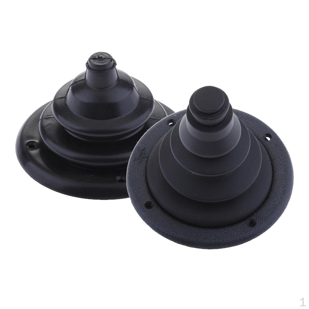 

2 Морской уплотнитель и манжета для кабеля / проводки Газ 0мм 105мм Черный